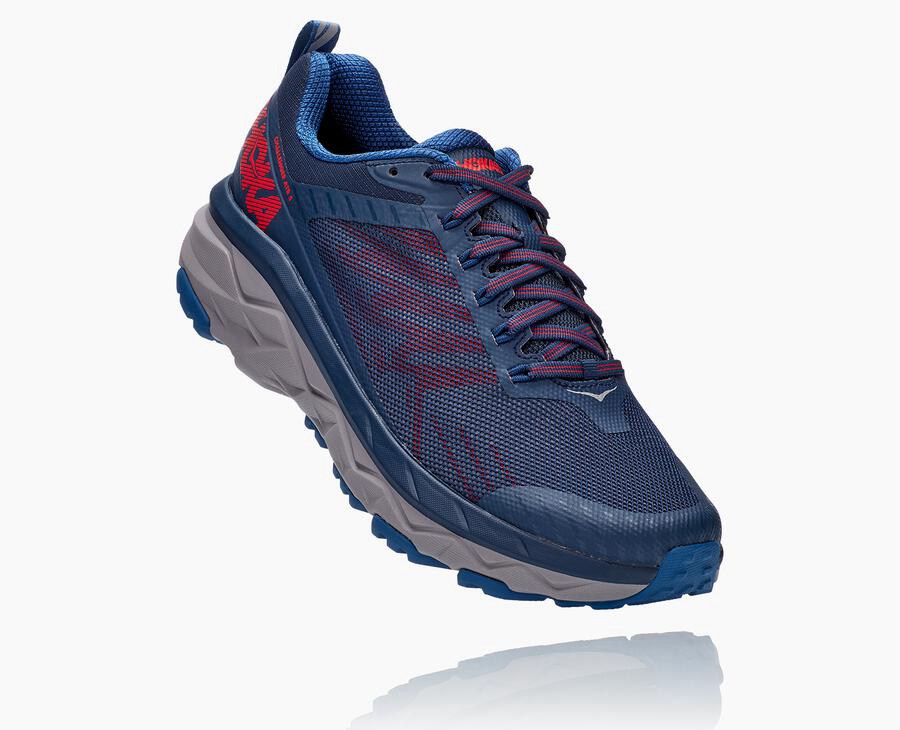 Tenis Trail Hoka One One Masculino Azul Marinho - Challenger Atr 5 - 130-YOJRUW